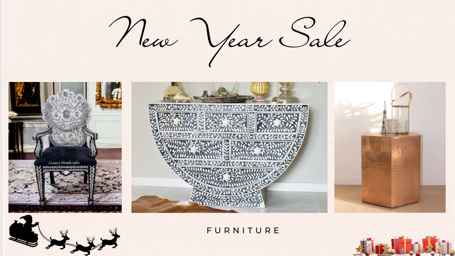 New year furniture sale