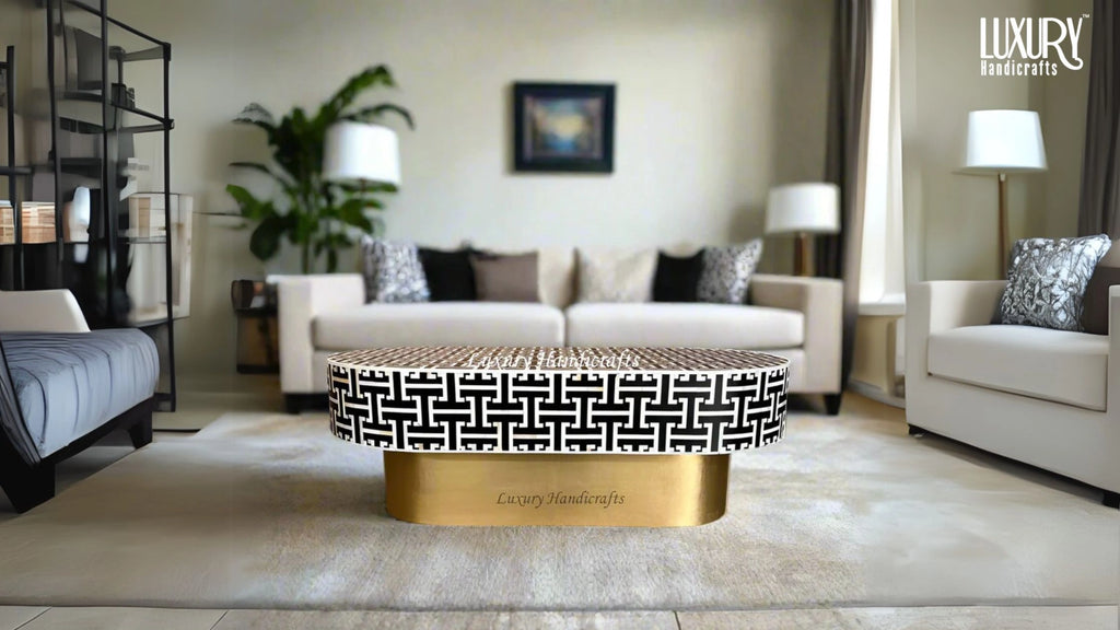 Mother of Pearl Coffee Table