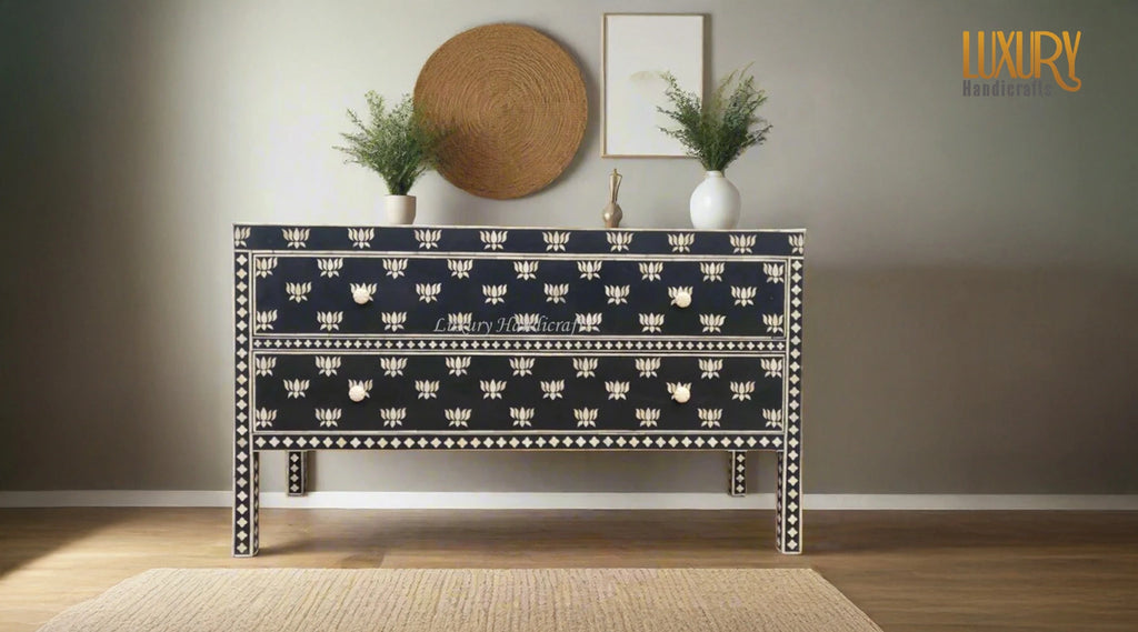 bone inlay sideboard designs