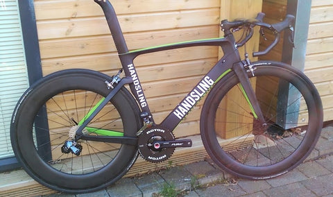 triathlon bike with drop bars