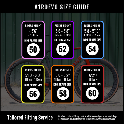 Handsling A1R0evo Sizing Guide
