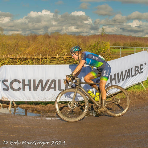 Sophie Thackray on an A1R0evo