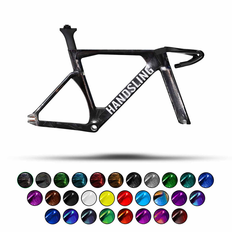 Handsling Bikes Handsling TR2evoS Track Sprint Frame | bikes built to your personalised equirements. race proven in-house design, Bike Fit included and Zero percent finance