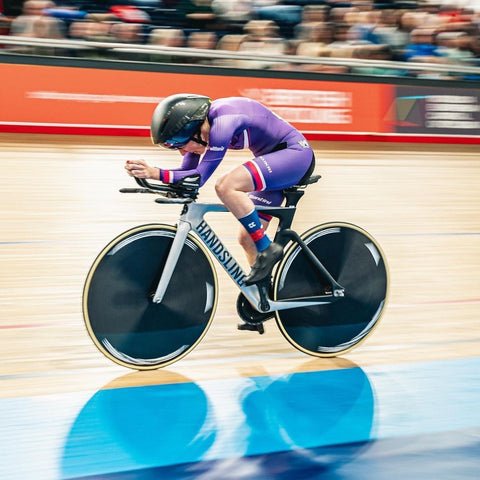 Millie Cass at UK Track Championships