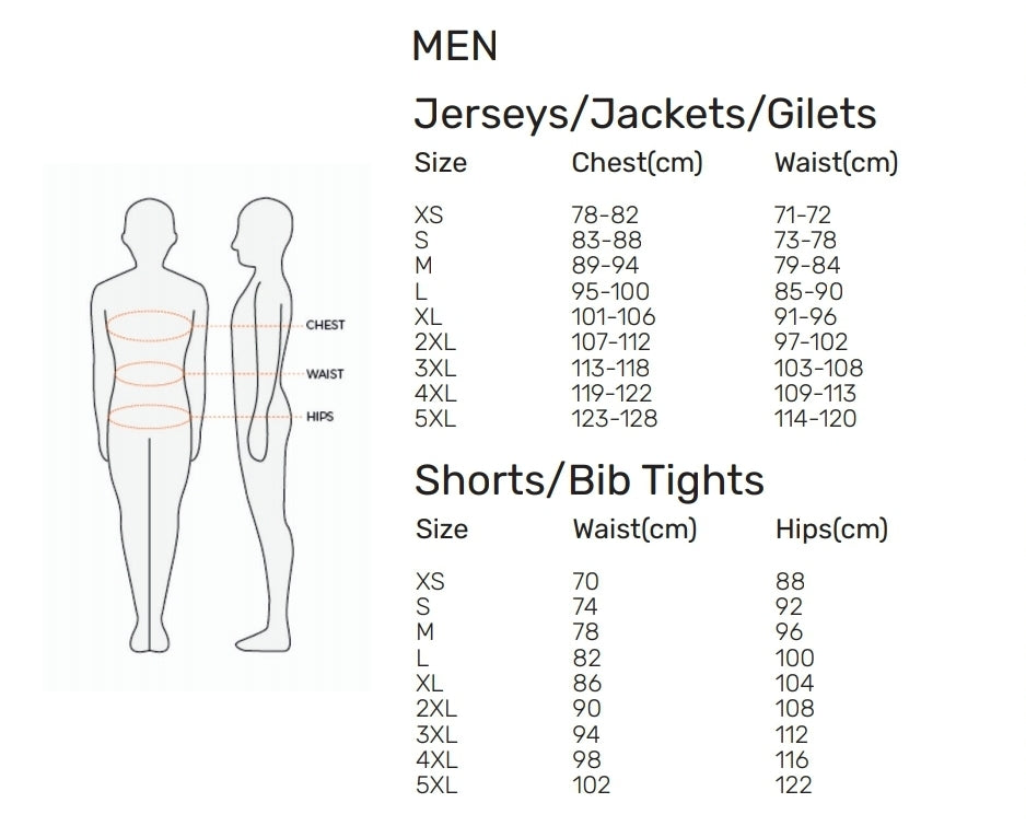 Men's Size Guide