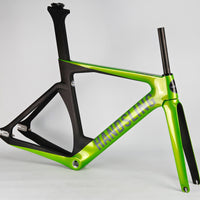 Handsling Bikes Handsling TR3evo Track Frame - Green | bikes built to your personalised equirements. race proven in-house design - Bike Fit included and Zero percent finance.