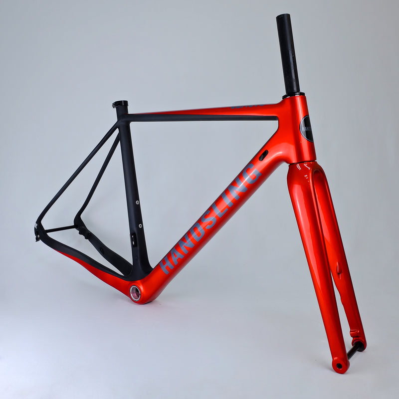 Handsling Bikes Handsling CEXevo frame - Candy Red | bikes built to your personalised equirements. race proven in-house design - Bike Fit included and Zero percent finance.