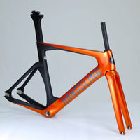 Handsling Bikes Handsling TR3evo Track Frame - Flame Orange | bikes built to your personalised equirements. race proven in-house design - Bike Fit included and Zero percent finance.