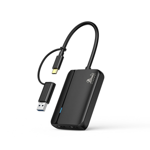 LIONWEI USB 3.0 & USB C to Dual HDMI Adapter for MacBook Pro/Air - LIONWEI