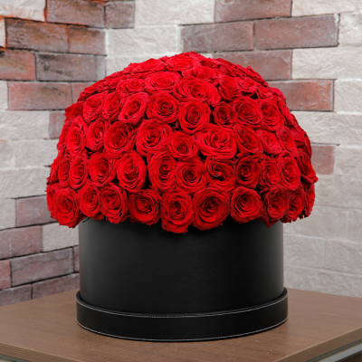 Buy 25 Red Roses in Heart Box Flowers Online Arabian Flora