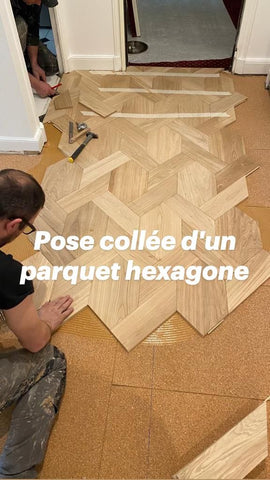 pose d'un parquet