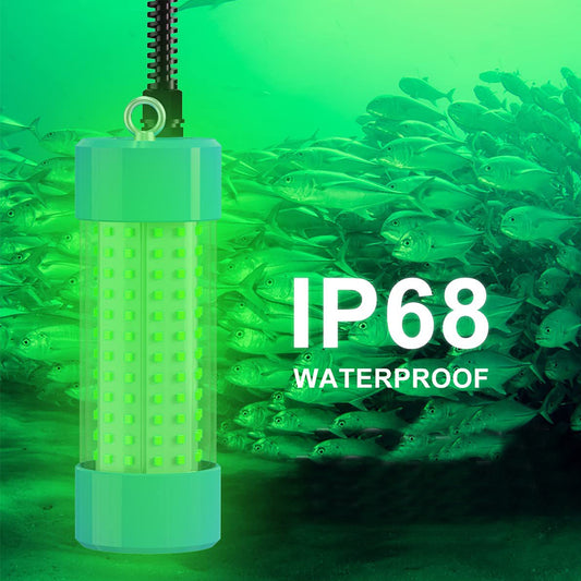 200W 300W Underwater Fishing Light 12V IP68 Green Lights for Fishing –  ChoierLight