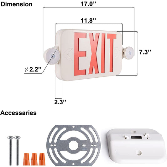 LED Emergency Bug Eye Lights with 90min Battery Backup – ChoierLight