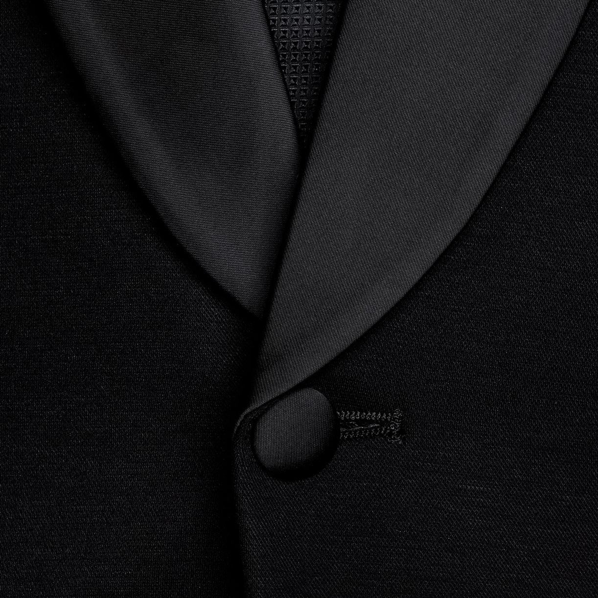 Athletic Fit Stretch Tuxedo - Black with Shawl Lapel - State and ...