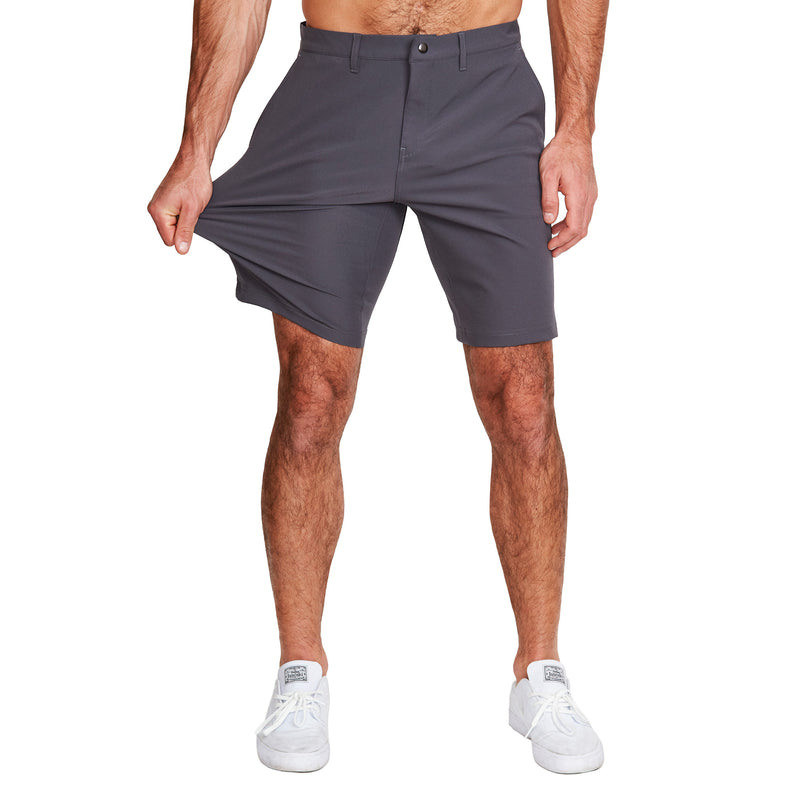 datos directorio mini Athletic Fit Shorts - Charcoal - State and Liberty Clothing Company