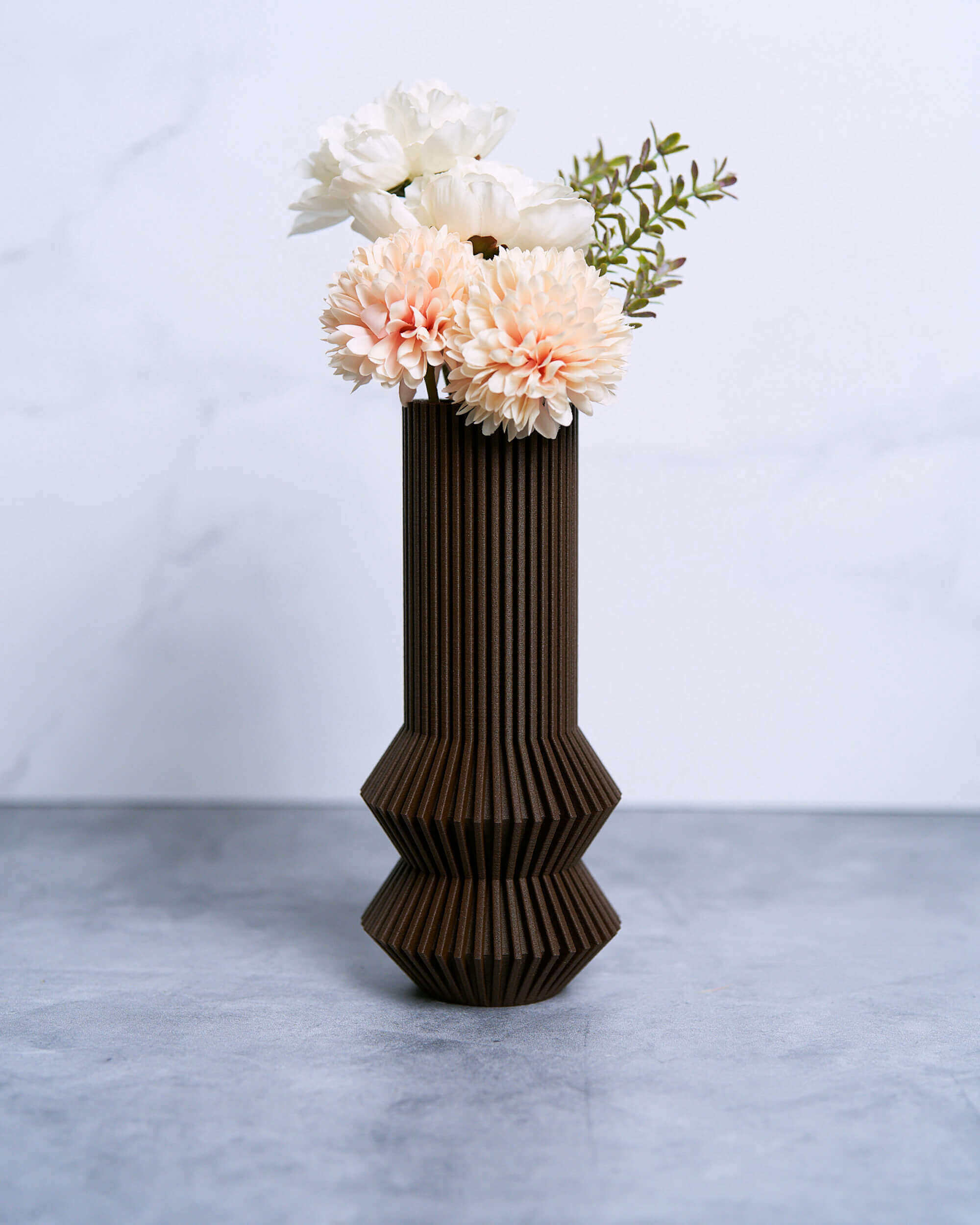 ZEPHYR™ Brown Mid Century Modern Vase