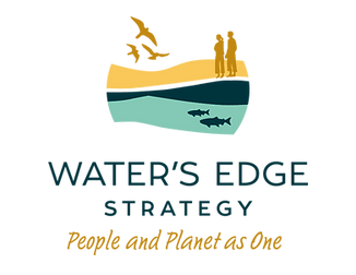 Water's Edge Strategy Logo - Conservation Leadership