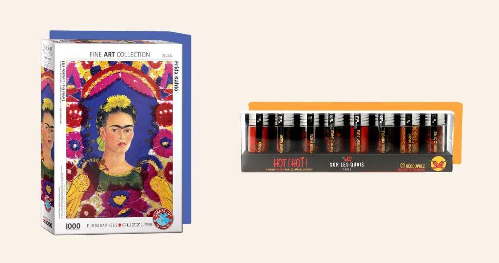 Puzzle Frida Kahlo et set de piments