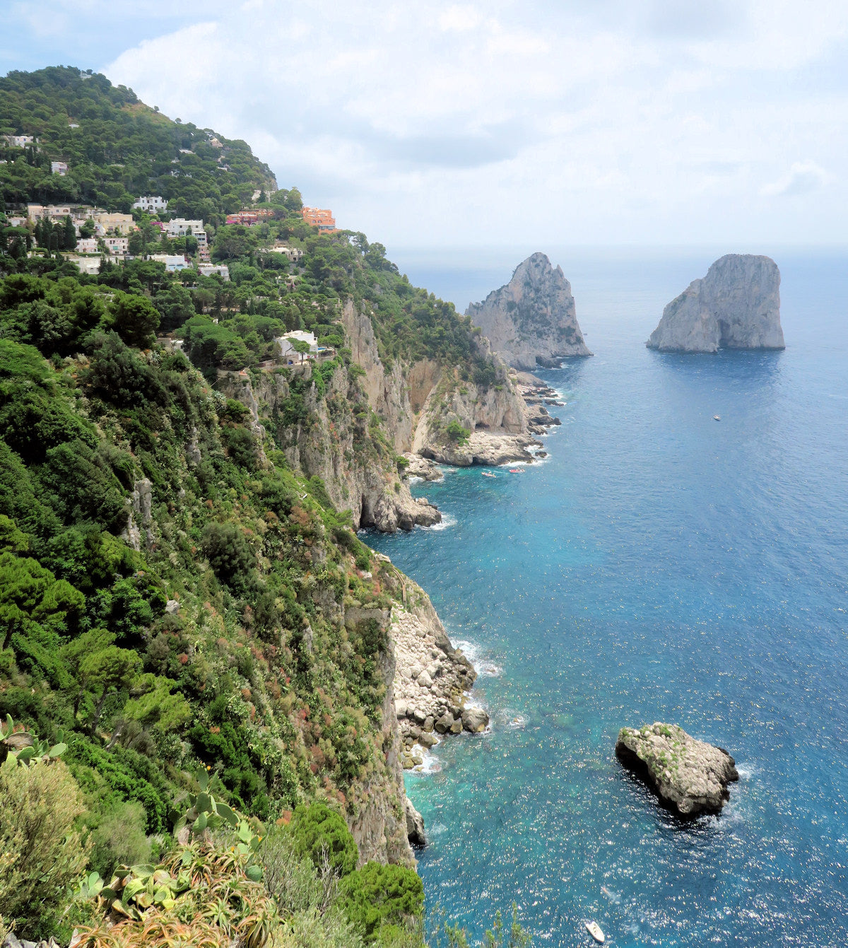 Faraglioni Coastline Capri