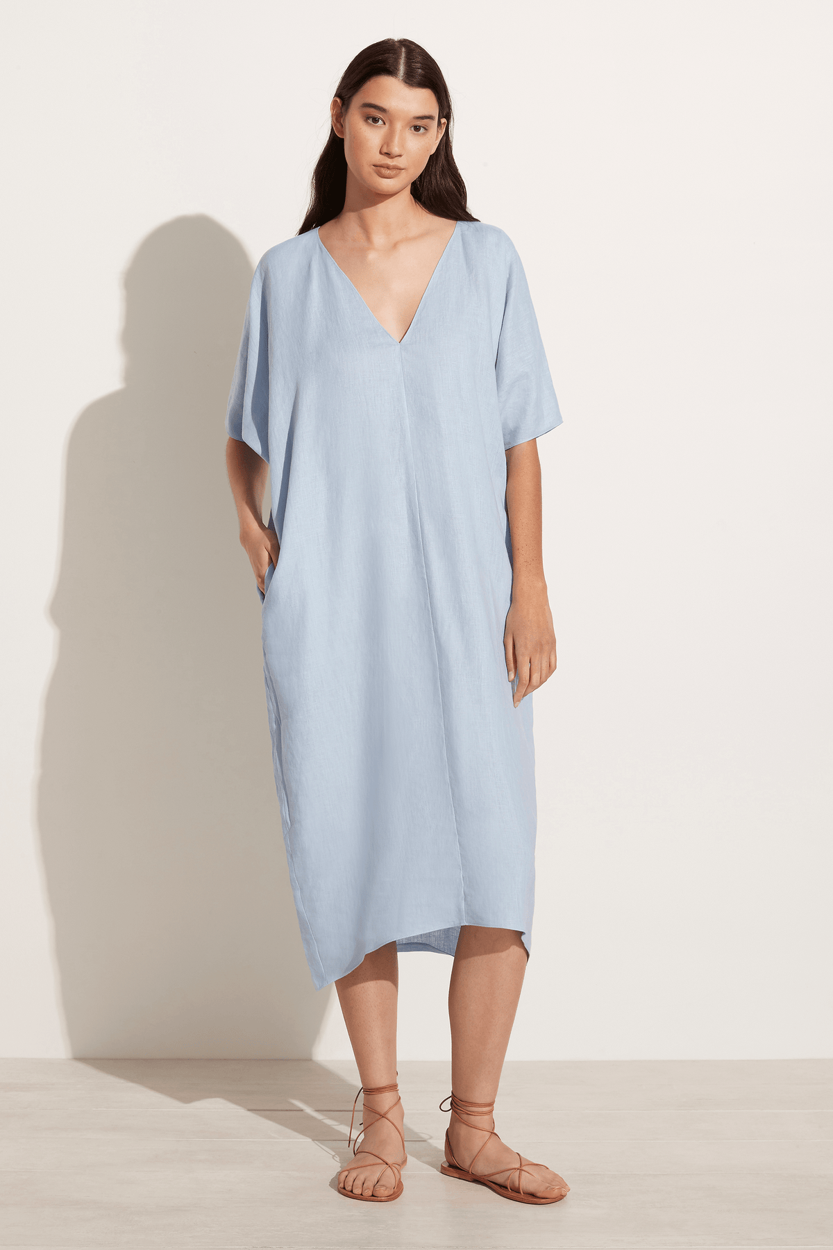 Rachel Craven Patmos dress in morning sky blue - SOLEIL BLUE®