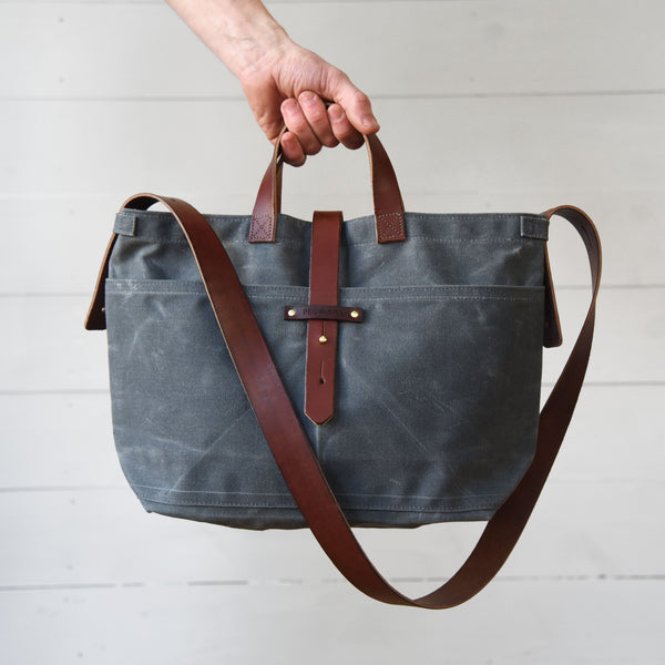 Waxed Canvas Tote – Peg and Awl Wholesale