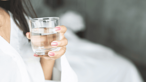 Hydration for Facial Knot Relief