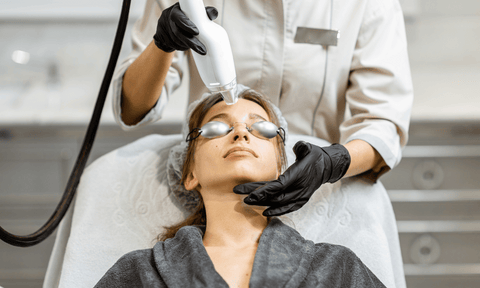 Laser Resurfacing on Forehead Wrinkles