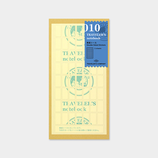 TRAVELER’S notebook Passport Size Refill Sticker Release Paper