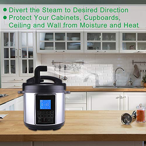 Pressure Cooker Accessories Reusable Cooker Silicone Steam Release Diverter  For Instant Pot - Buy Pressure Cooker Accessories Reusable Cooker Silicone Steam  Release Diverter For Instant Pot Product on
