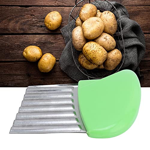 YukaBa Crinkle Potato Cutter 2.9 x 11.8 Stainless Steel