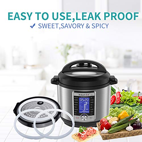Instant Pot - Viva 6 Quart 9-in-1 Multi-Use Pressure Cooker Easy Seal Lid  853084004934