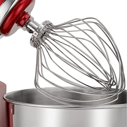 Wire Whip For Stand Mixer 5qt Lift And 6qt, Whisk Attachment, Stainless  Steel Egg Cream Stirrer