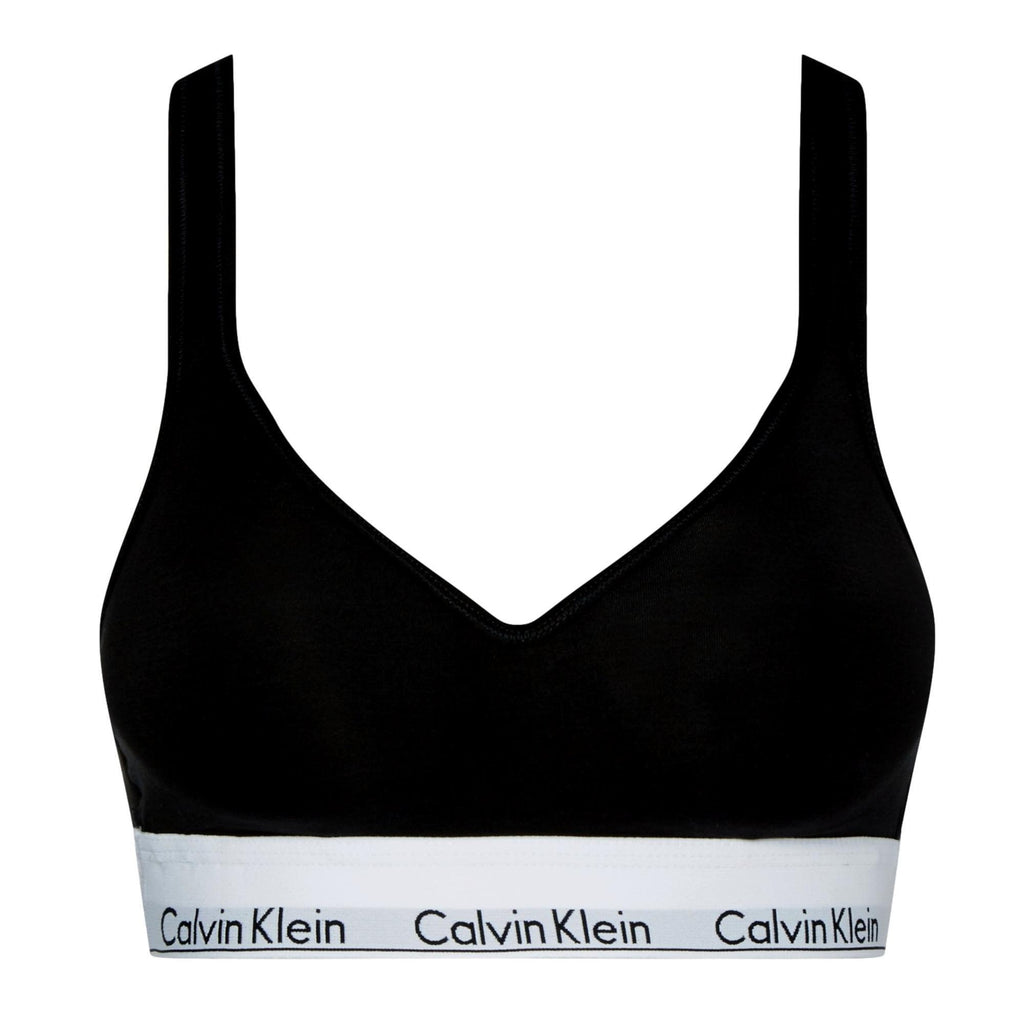 Calvin Klein Modern Cotton Bralette - Black - Utility Bear Apparel