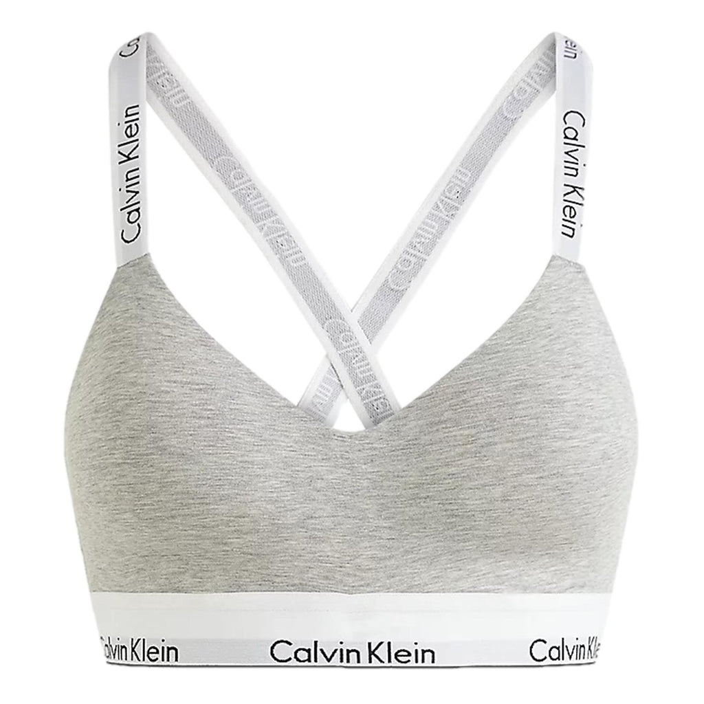 Calvin Klein - MODERN COTTON THONG in Grey Heather