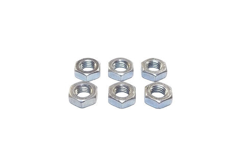 5/16-24 Steel Right Hand Jam Nuts (6 Pack)