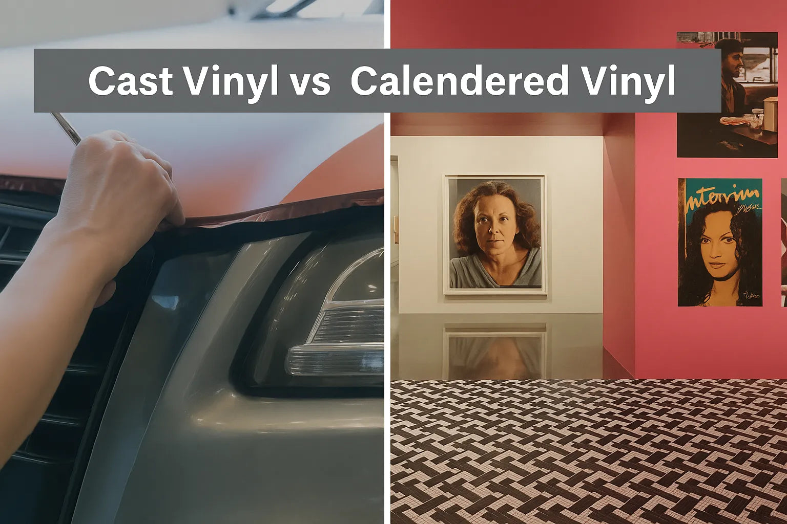 Cast Vinyl vs Calendered Vinyl