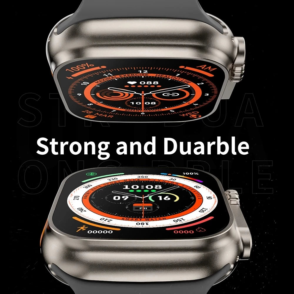 Manøvre det sidste Gå en tur New Smart Watch Ultra 8 NFC GPS Track 49mm Men Women Smartwatch Series –  Crown Store