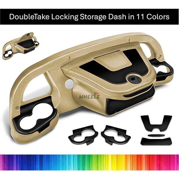 Club Car Precedent Golf Cart Sentry Locking Storage Dash by DoubleTake