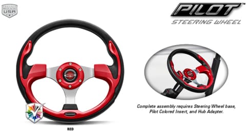 Custom Golf Cart Steering Wheel