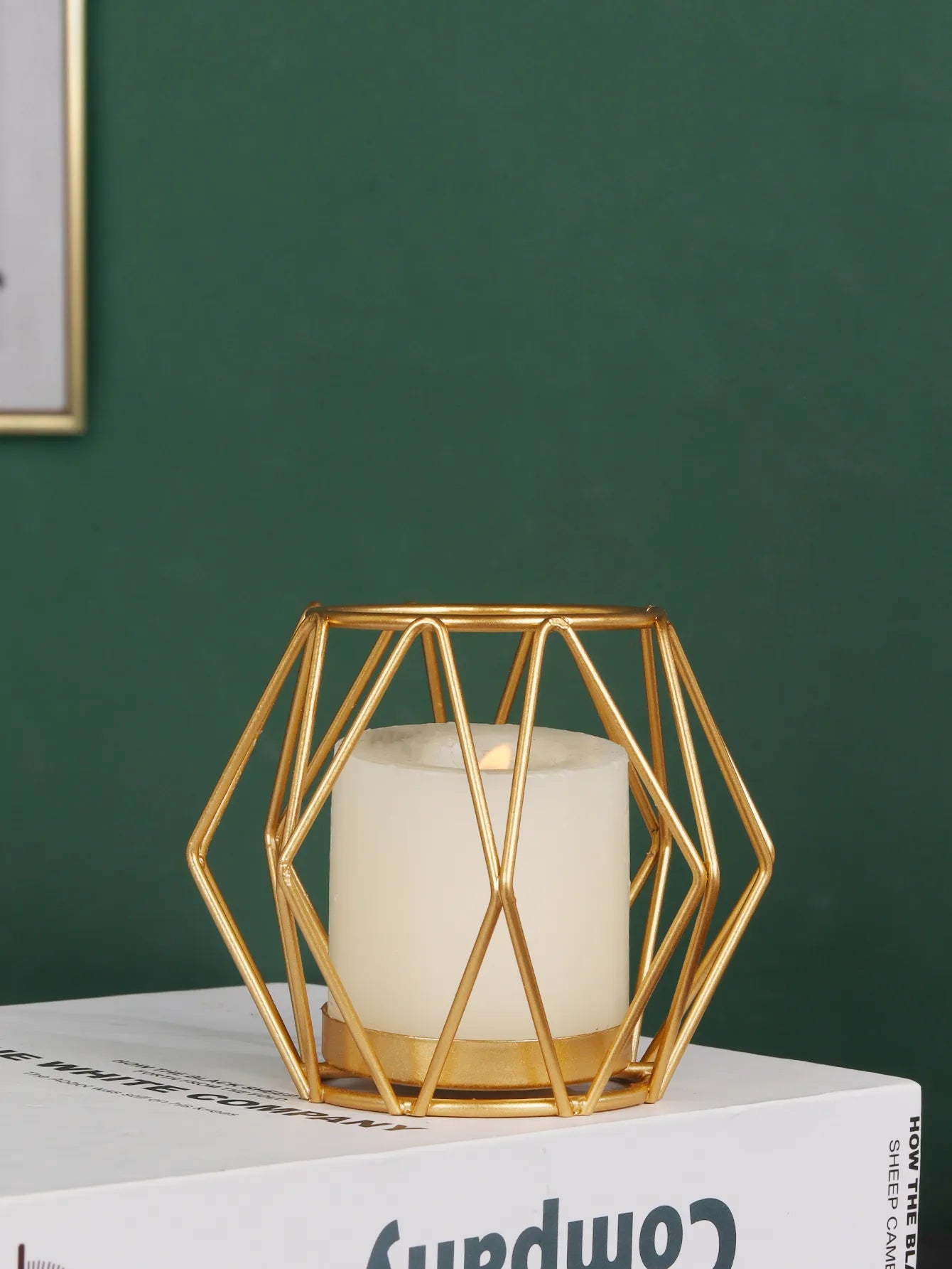 Modern Iron Art Candlestick