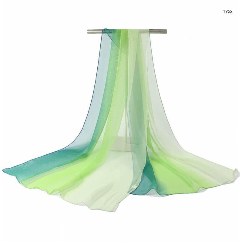 Gradient Silk Shawl