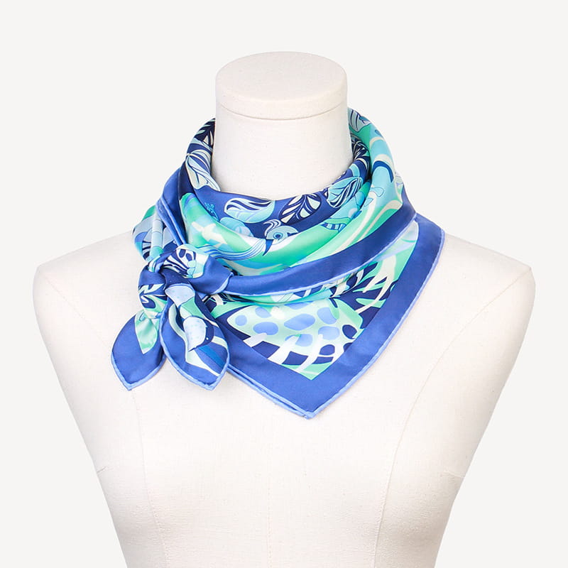 Women’s 16mm Thicken Twill Silk Scarf
