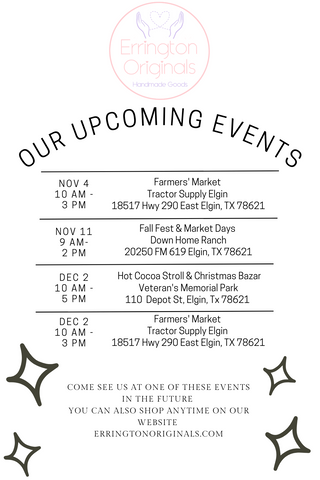 November upcoming events
