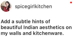 Shubhra at @spicegirlkitchen