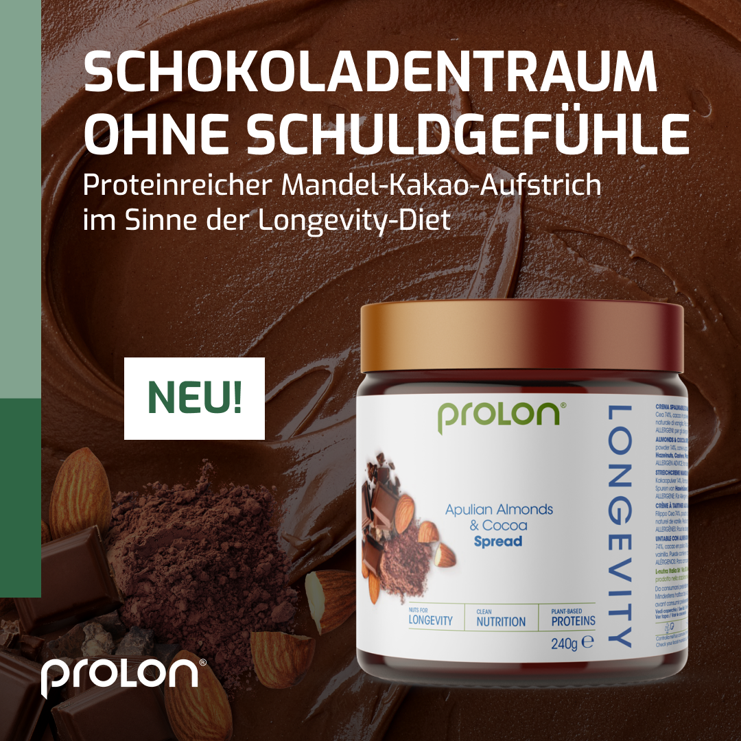 Der ProLon Longevity Spread mit Mandeln und dunklem Kakao