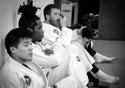 A photo of a group of BJJ athletes from the blog post about Mental Skills Training for Fighters in Martial Arts and Combat Sports