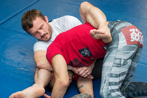 A photo of Brad 'One Punch' Pickett UFC fighter coaching Wrestling for MMA