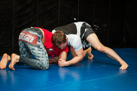 A photo of Brad 'One Punch' Pickett UFC fighter coaching Wrestling for MMA
