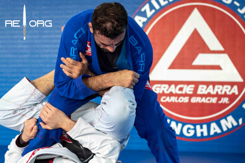 A photo of Braulio Estima from the Brazilian Jiu Jitsu Training with Legends REORG Charity Volume