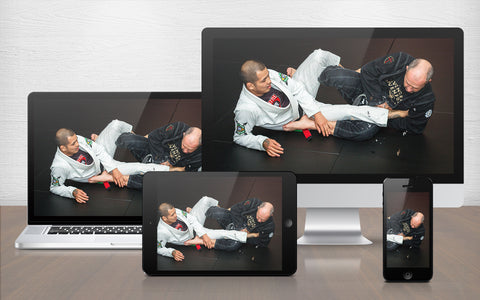 A graphic image of leg locks in action from the Combat Base Darren and Helen Currie BJJ volume Simplifying Leg Locks